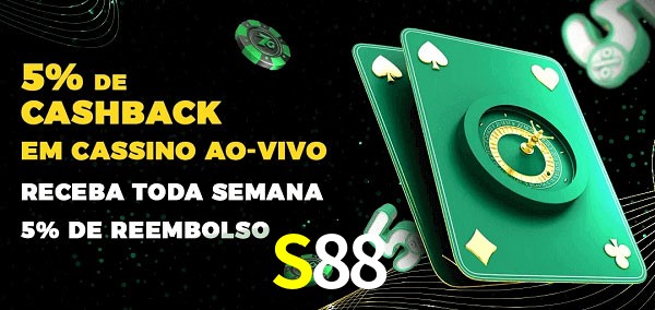 Promoções do cassino ao Vivo S88